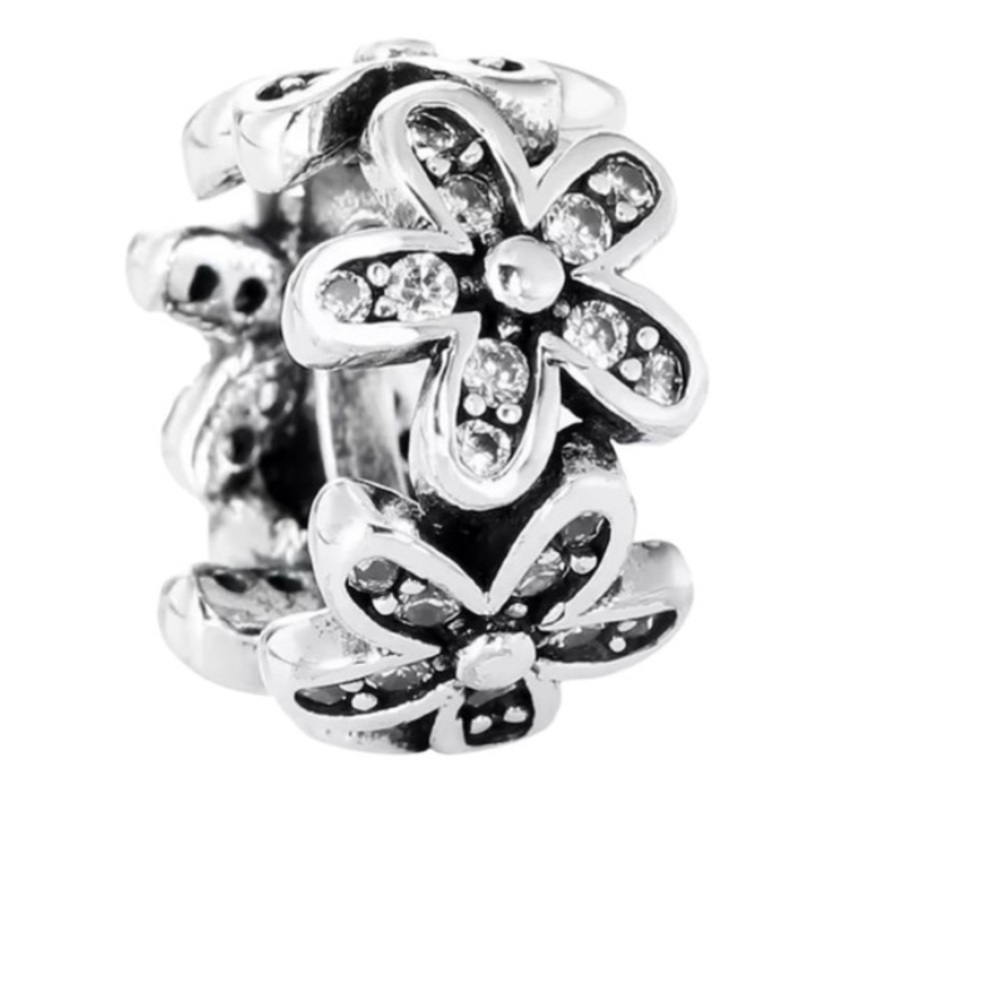 Pandora Dazzling Daisy Spacer Clear CZ Charm